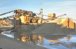 Áridos para la construcción